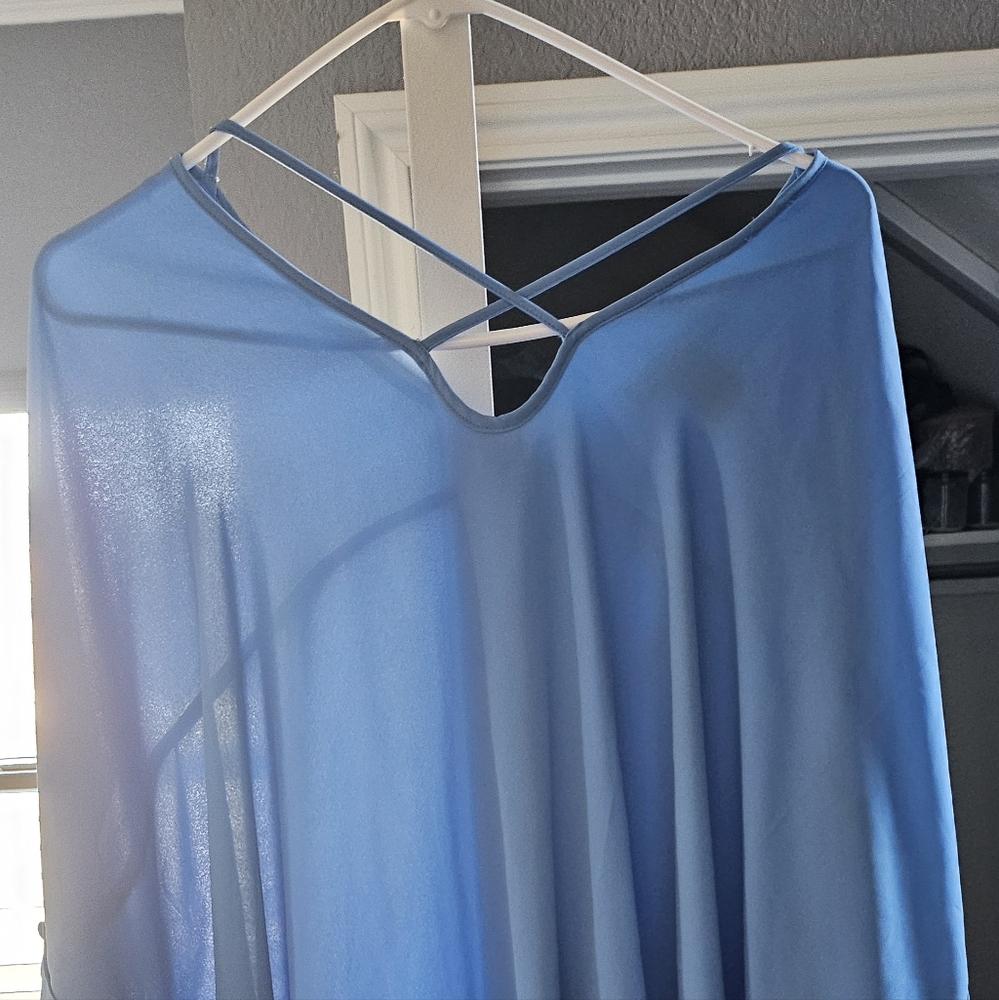 Blue blouse